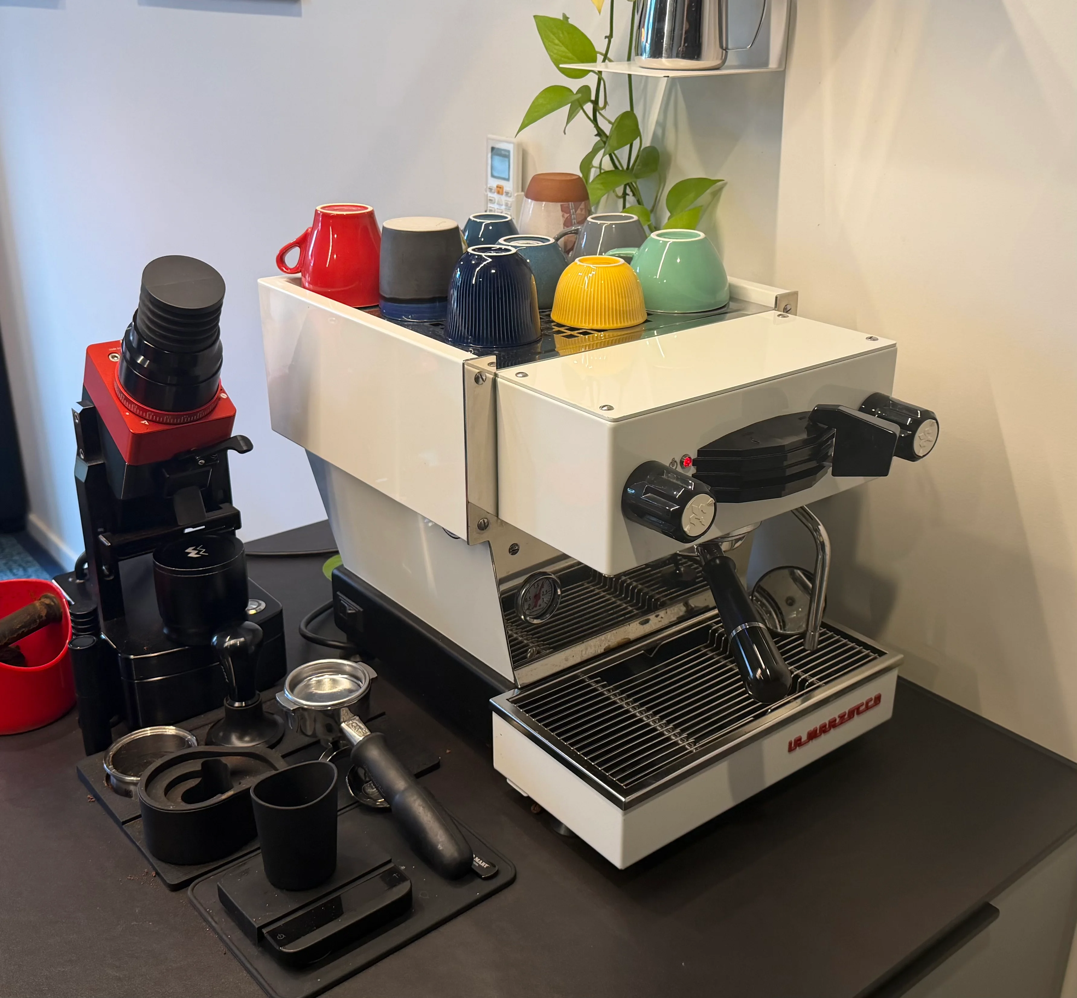 LaMarzocco Linea Mini with Coffee Machinist Needle Valve Mod.